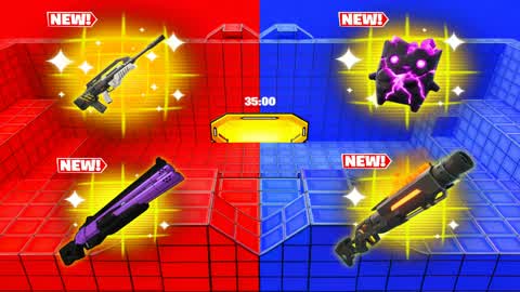 MEGA RED VS BLUE CRAZY GUNS 🔴🔵