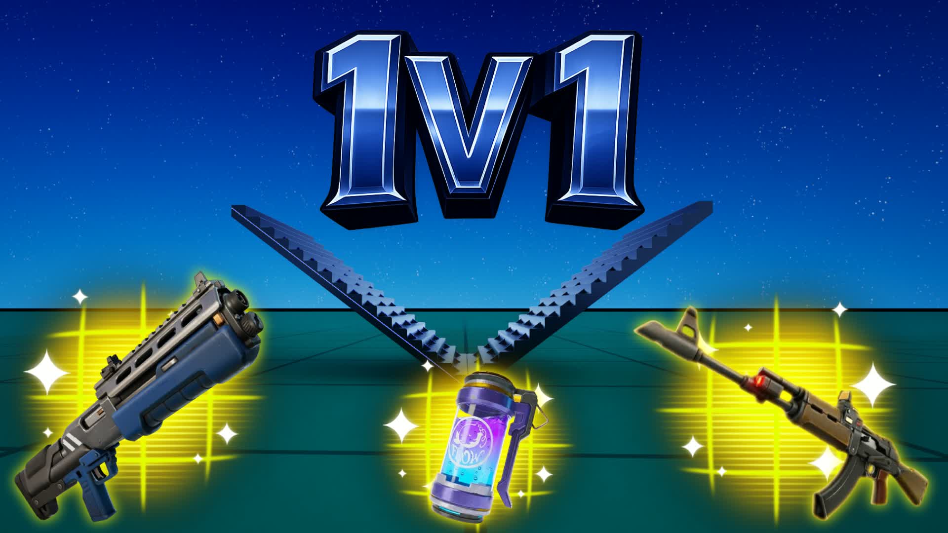 1V1 BUILD FIGHT IN THE NIGHT RELOAD