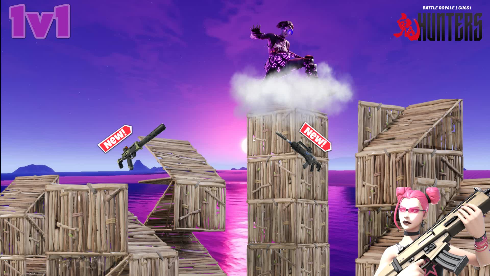 **New Guns** 1v1 Build Fights [Netrix] 0058-7989-4944 by netrix ...