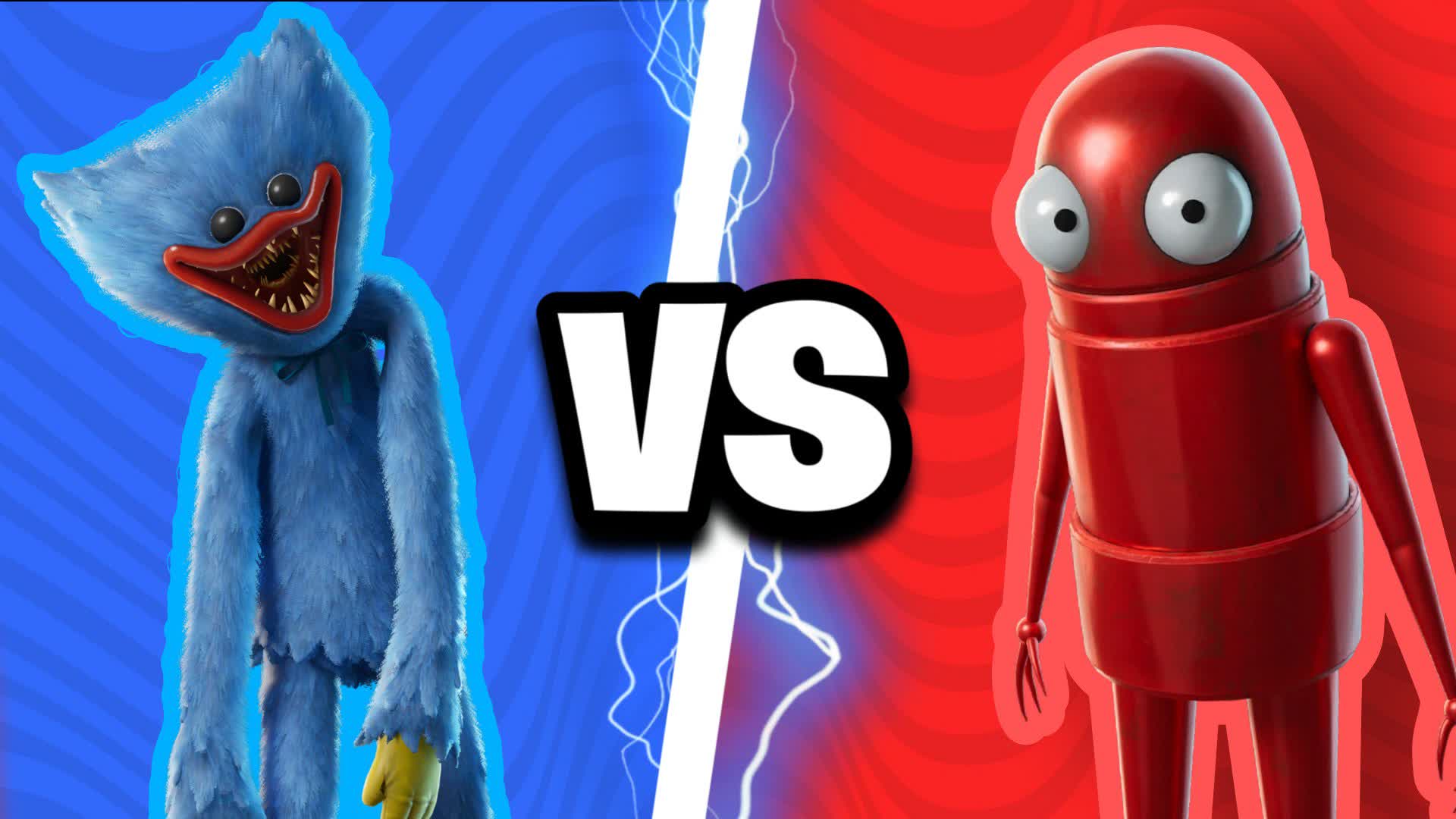 Huggy vs REPO Ultimate Red vs Blue