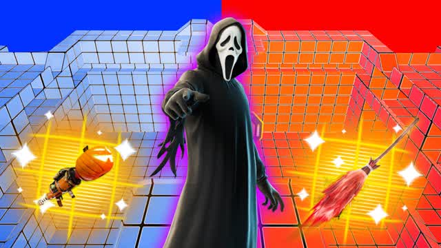 SUPER RED VS BLUE 🔵🔴HALLOWEENRVB