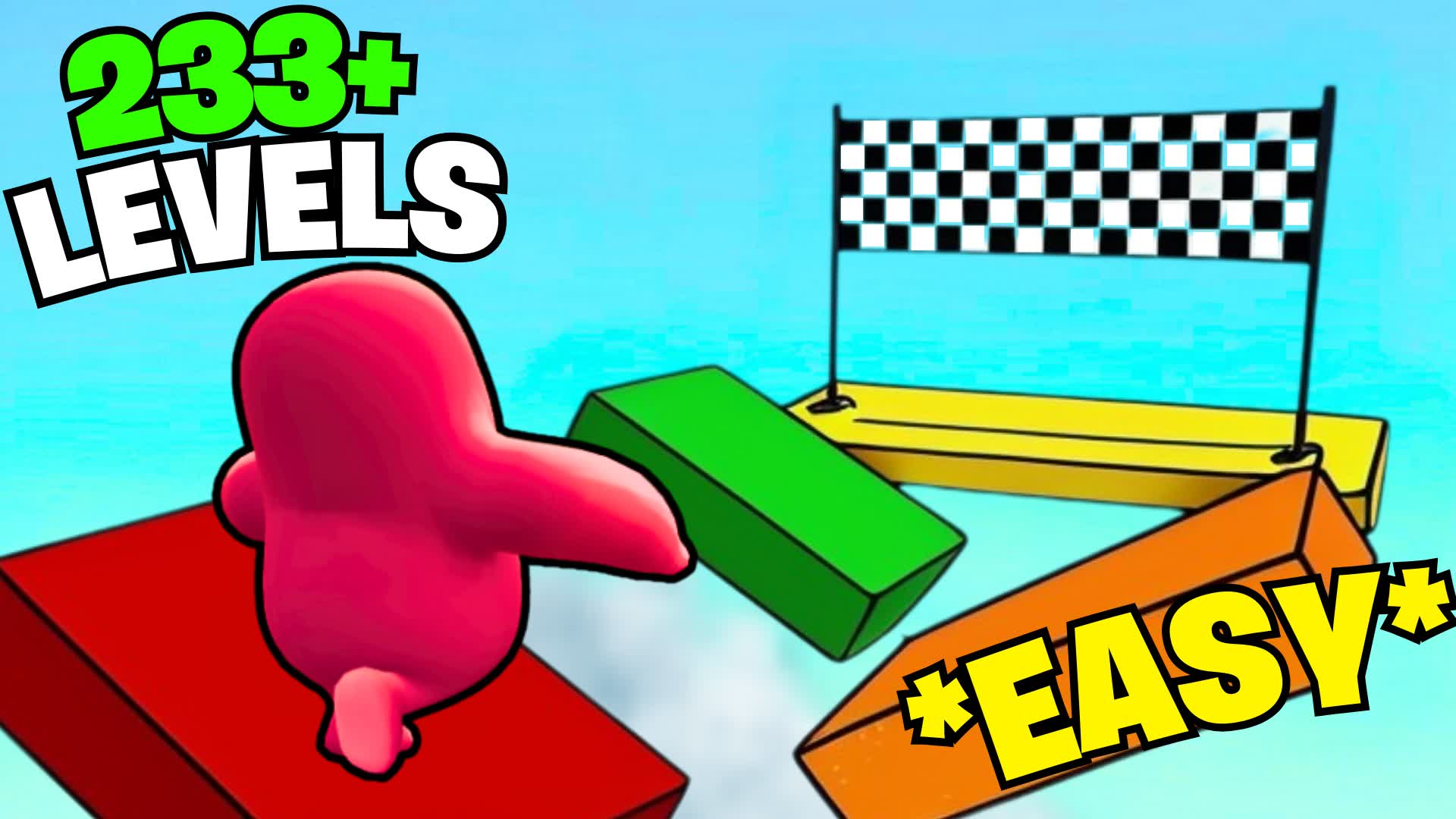 ✨🍭VERY EASY FALL GUYS OBBY🍭✨