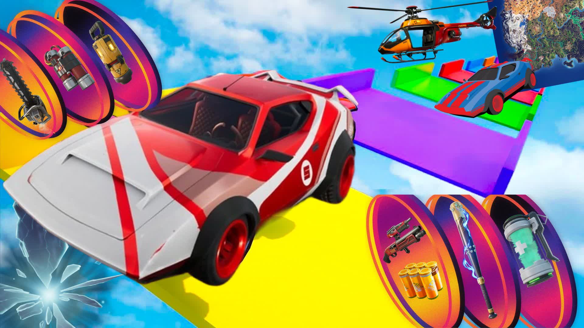 🏍️MEGA Ultimate Jump ⭐ CITY CARS GAMES