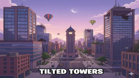 Tilted Towers Arena & Parkour K♥ SECRETS