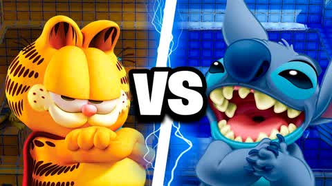 Garfield VS Stitch