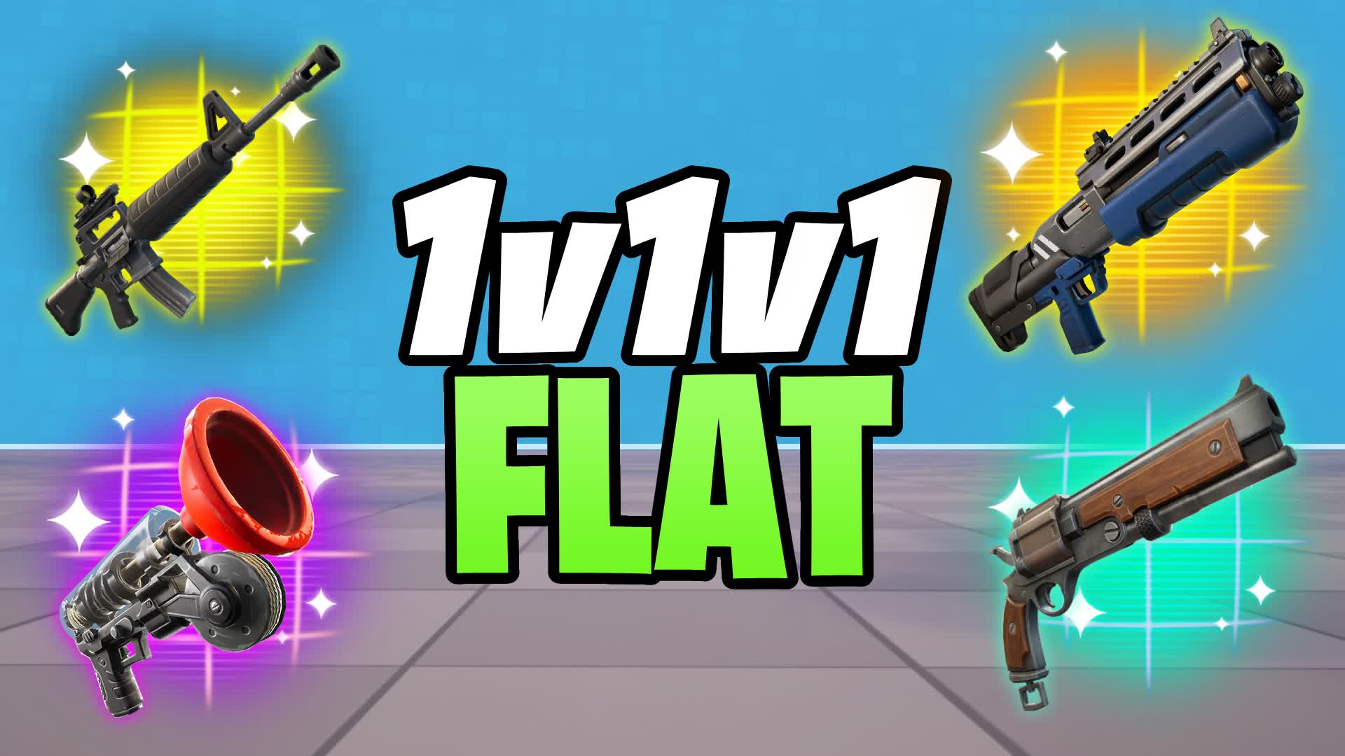 1v1 1v1 FLAT 1V1V1 ZONE WARS