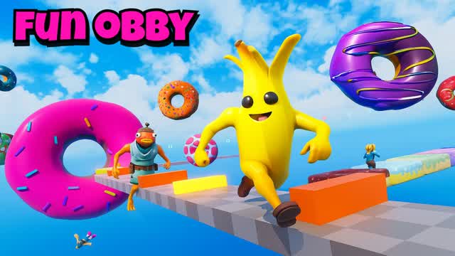 🌈EASY FUN OBBY PARKOUR🔥😎