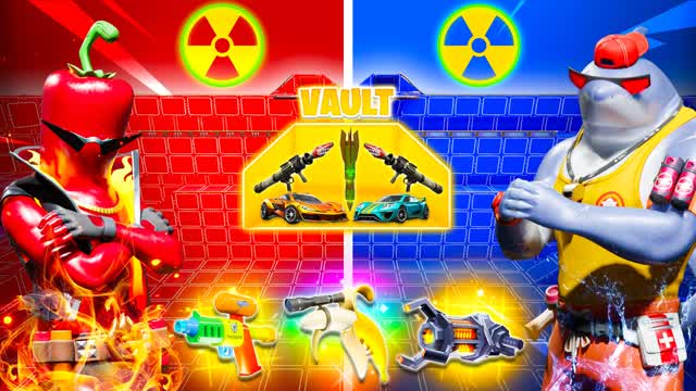 CUSTOM WEAPONS RED VS BLUE đŽđ”