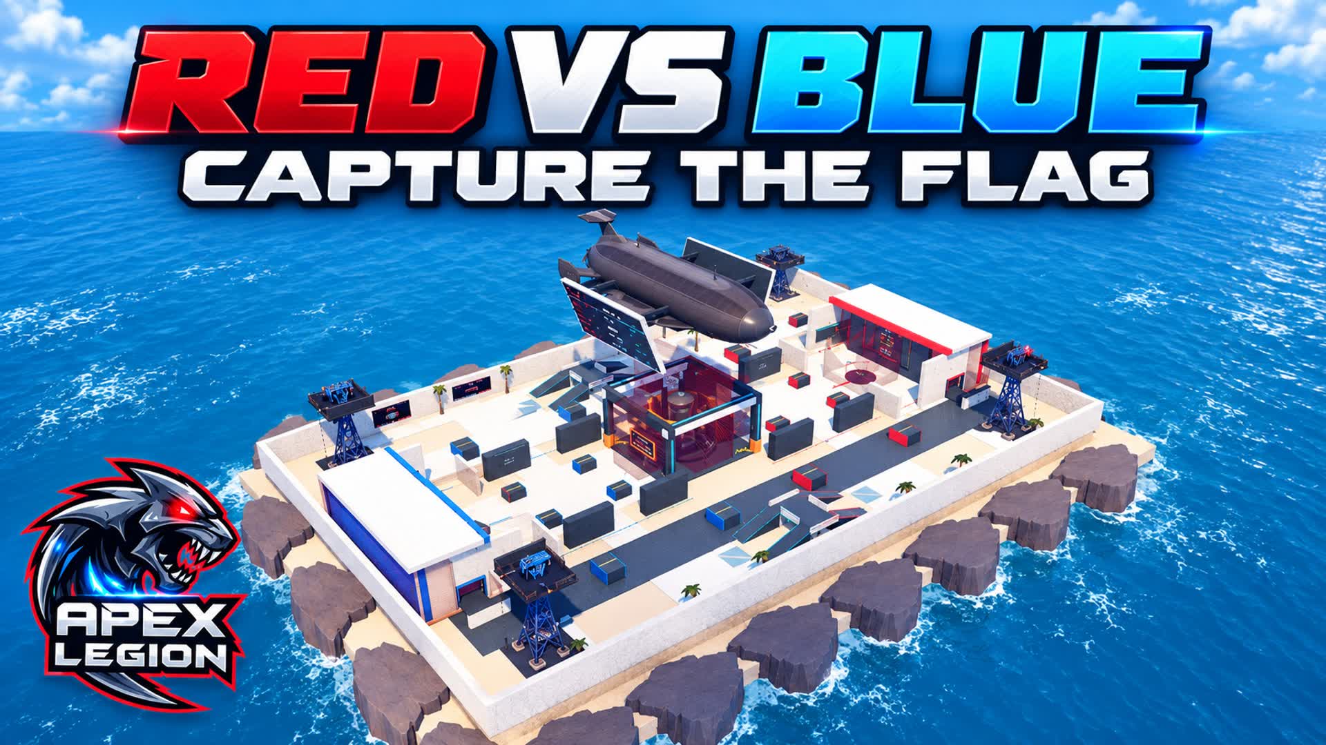 Red vs Blue Capture the Flag