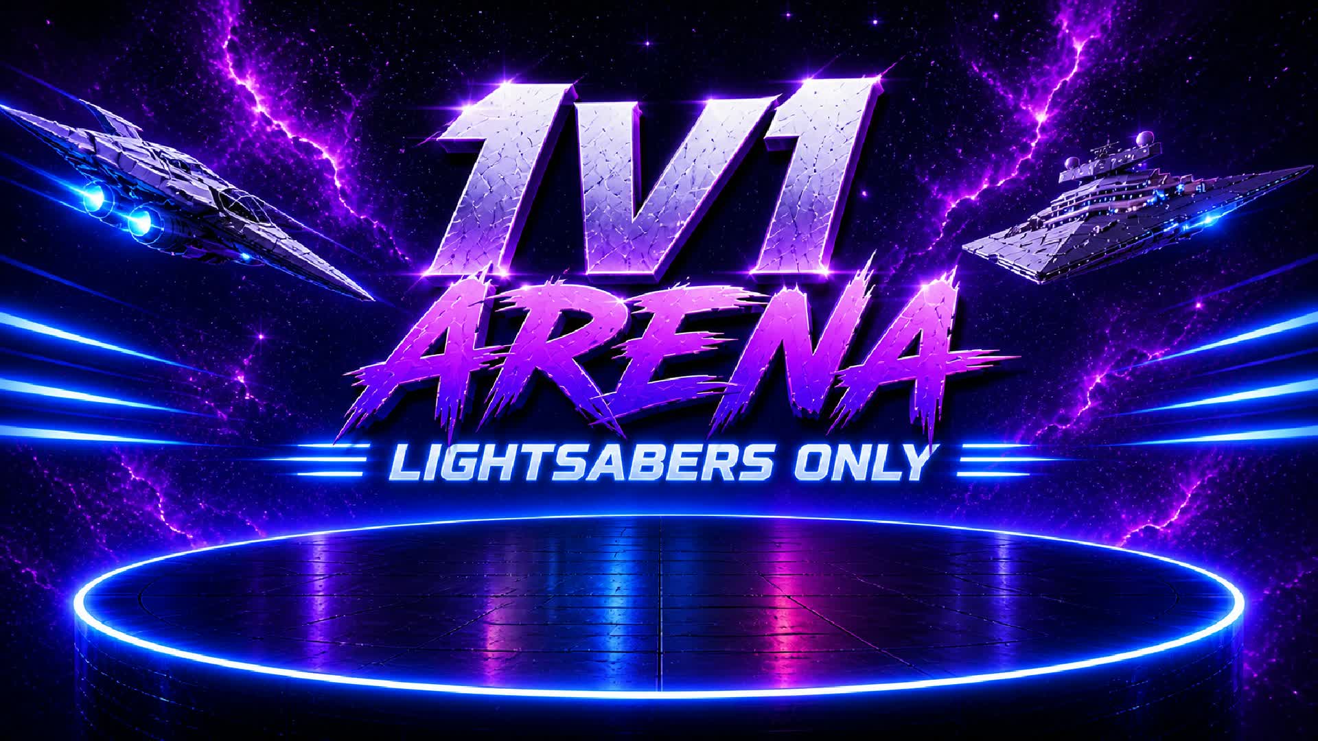 ⚔️ 1v1 Arena — Lightsabers only