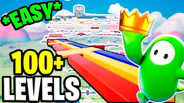 Capture 1 – EASY FALL GUYS OBBY 100+🌈​