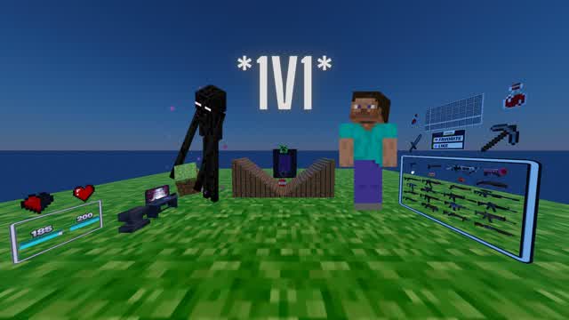 MINECRAFT 1v1!