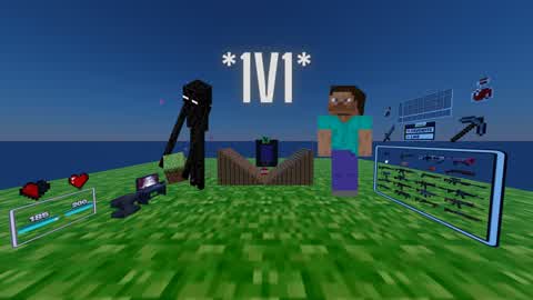 MINECRAFT 1v1!