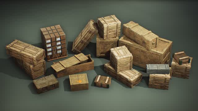 Military Supplies - VOL.6 - Crates