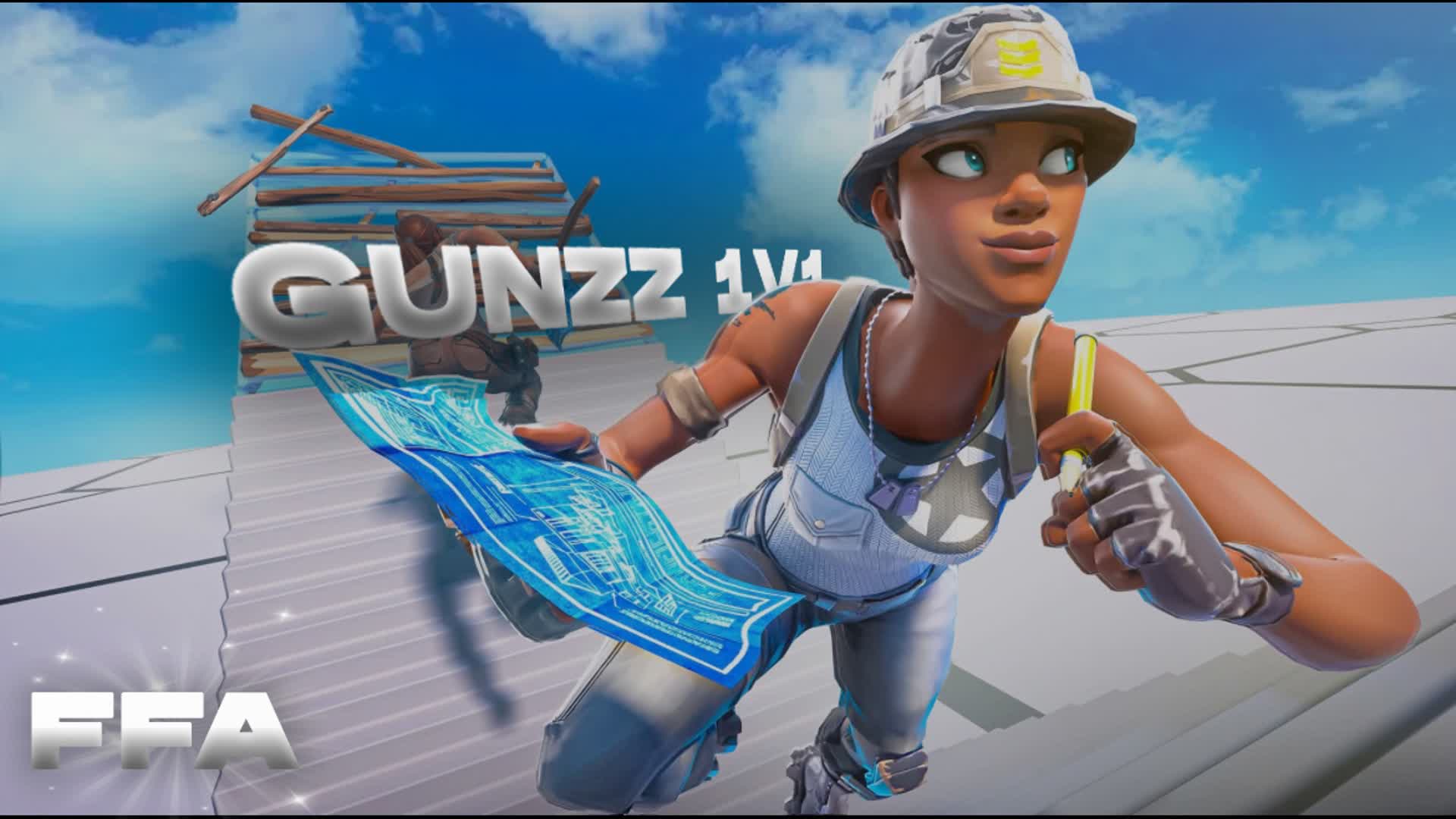 Gunzz 1V1 ( NEW GUN )