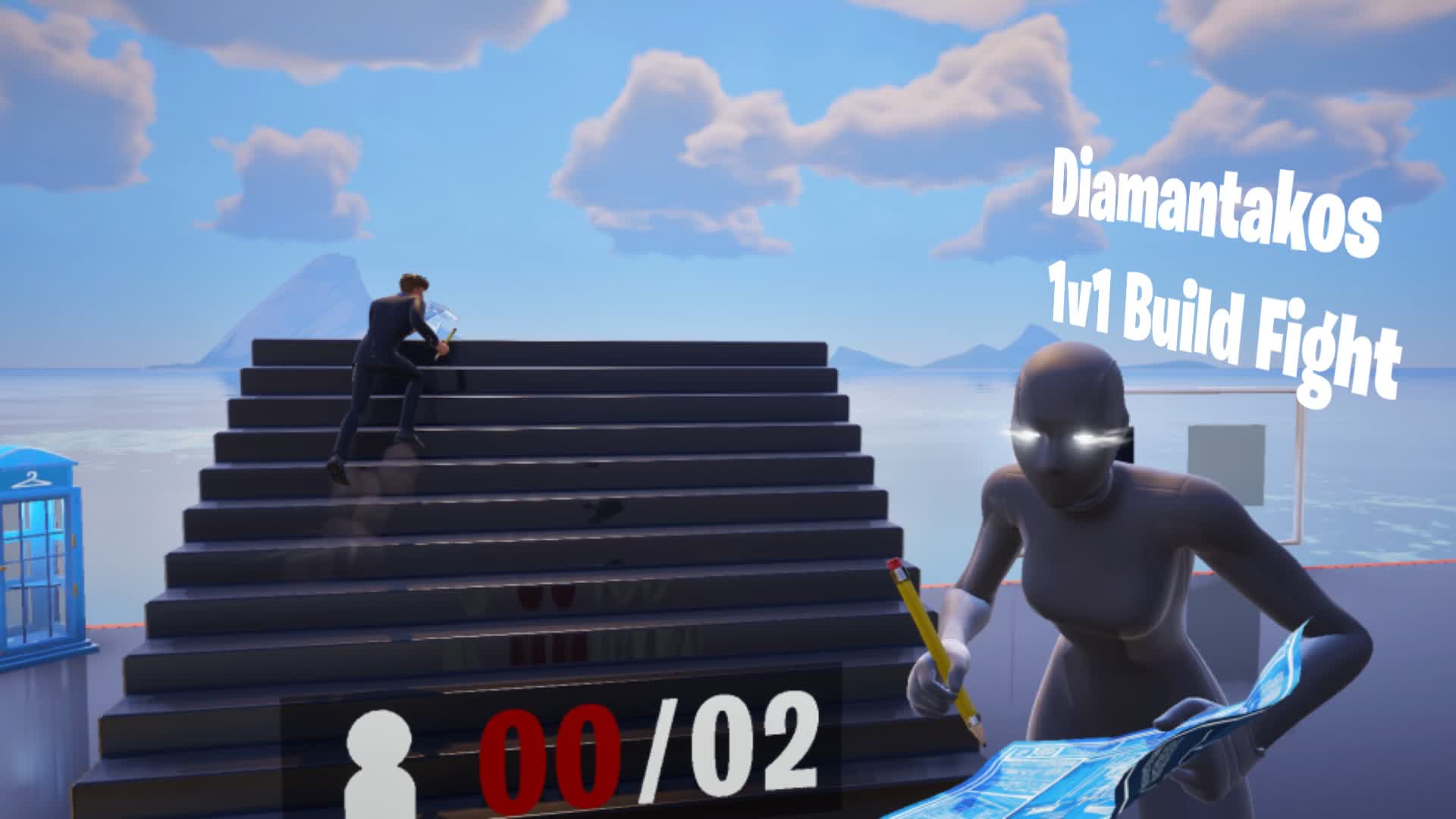 Diamantakos 1v1 Build Fights!