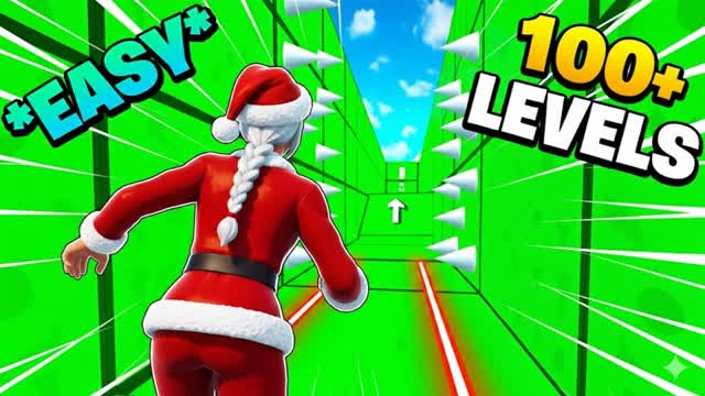 EASY SNOW PARKOUR 100+ 🎁