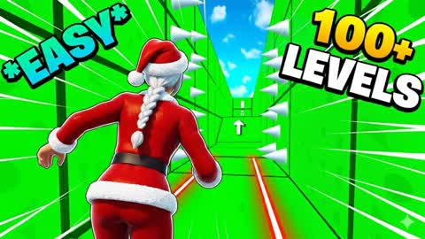 EASY SNOW PARKOUR 100+ 🎁