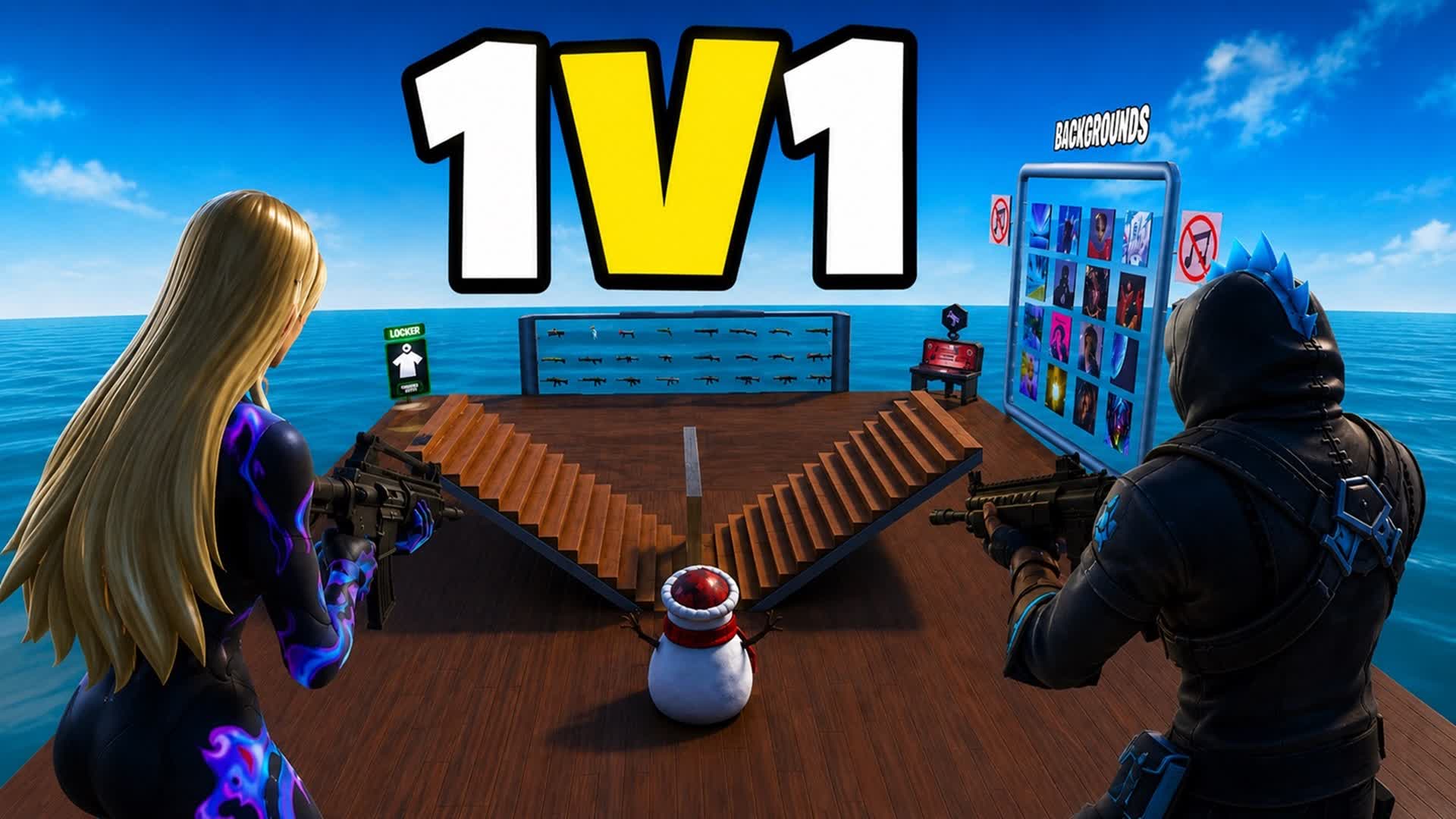 🎮IBIZO 🎮 🎯1V1 MAP💯