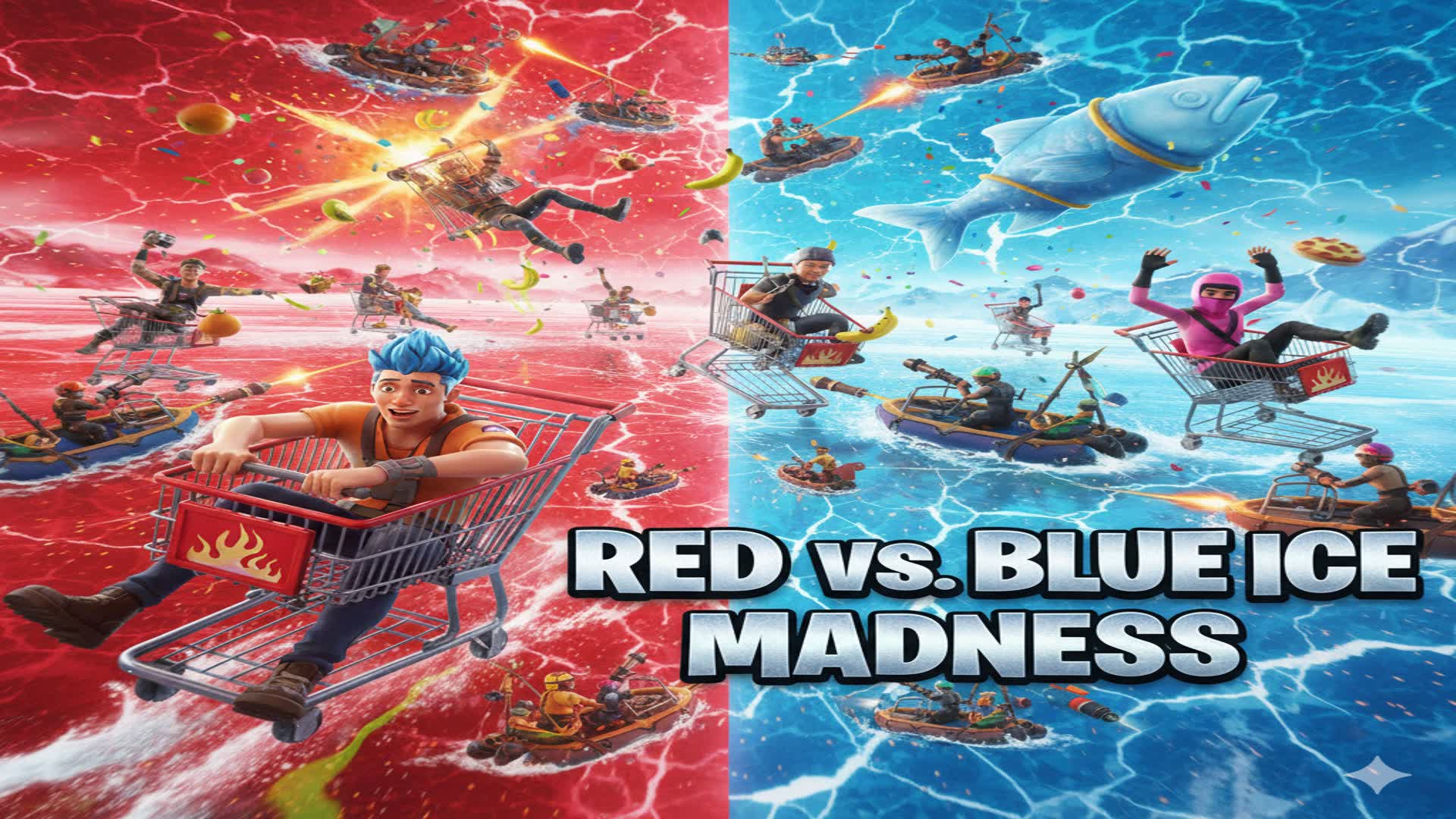 Red vs Blue Icey Madness