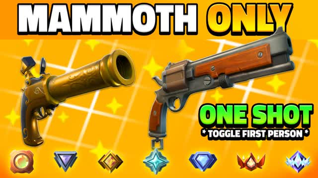 MAMMOTH RANKED ONLY🎯ONE SHOT [ZARF]