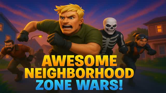 Awesome Neighborhood Zone Wars!!