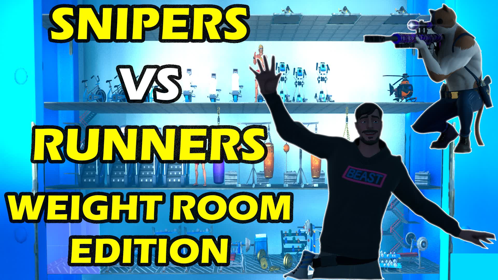 🔥Snipers V Runners Weight Room Edition