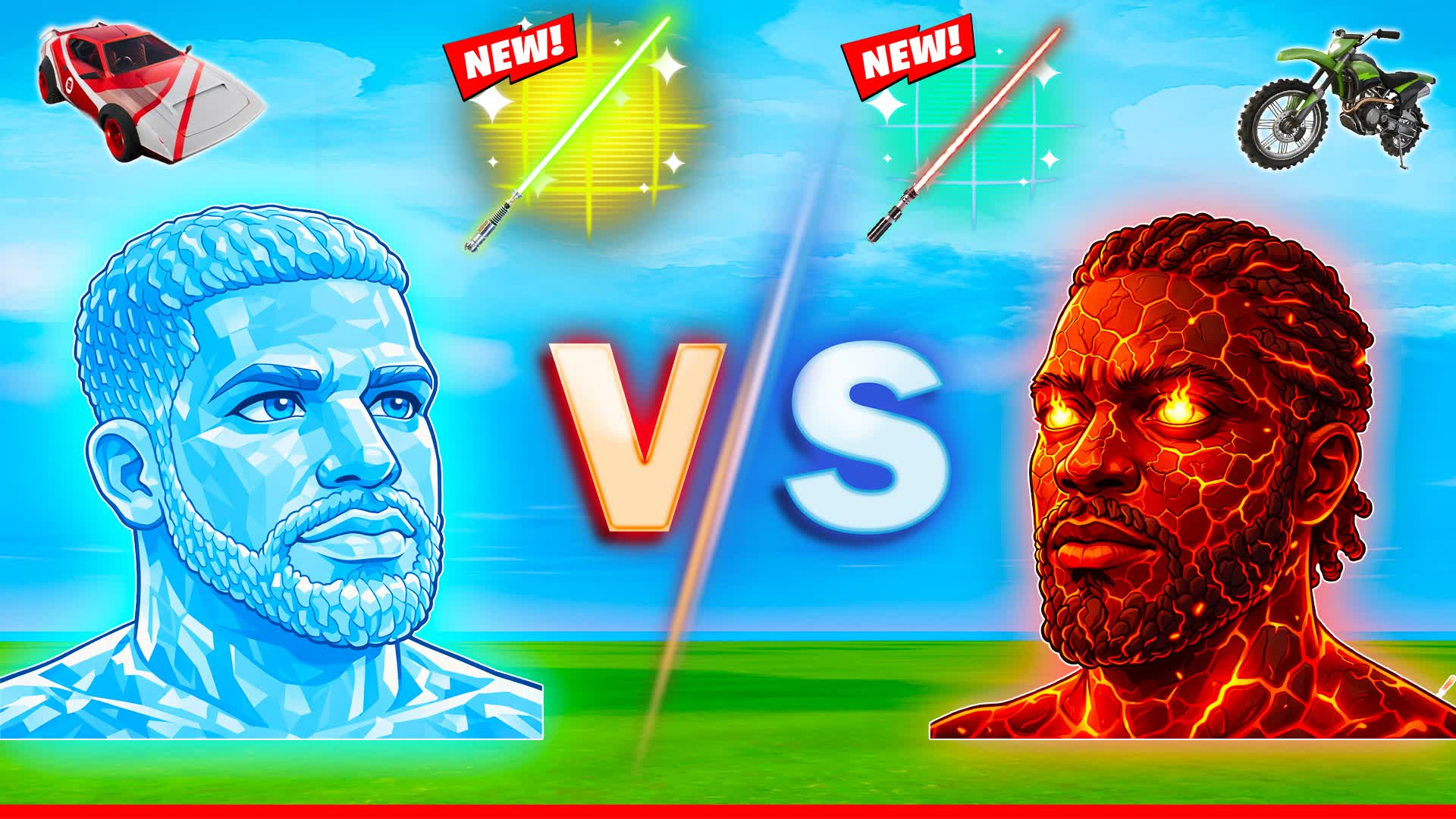 ICEMAN VS FIREMAN SHOWDOWN⭐
