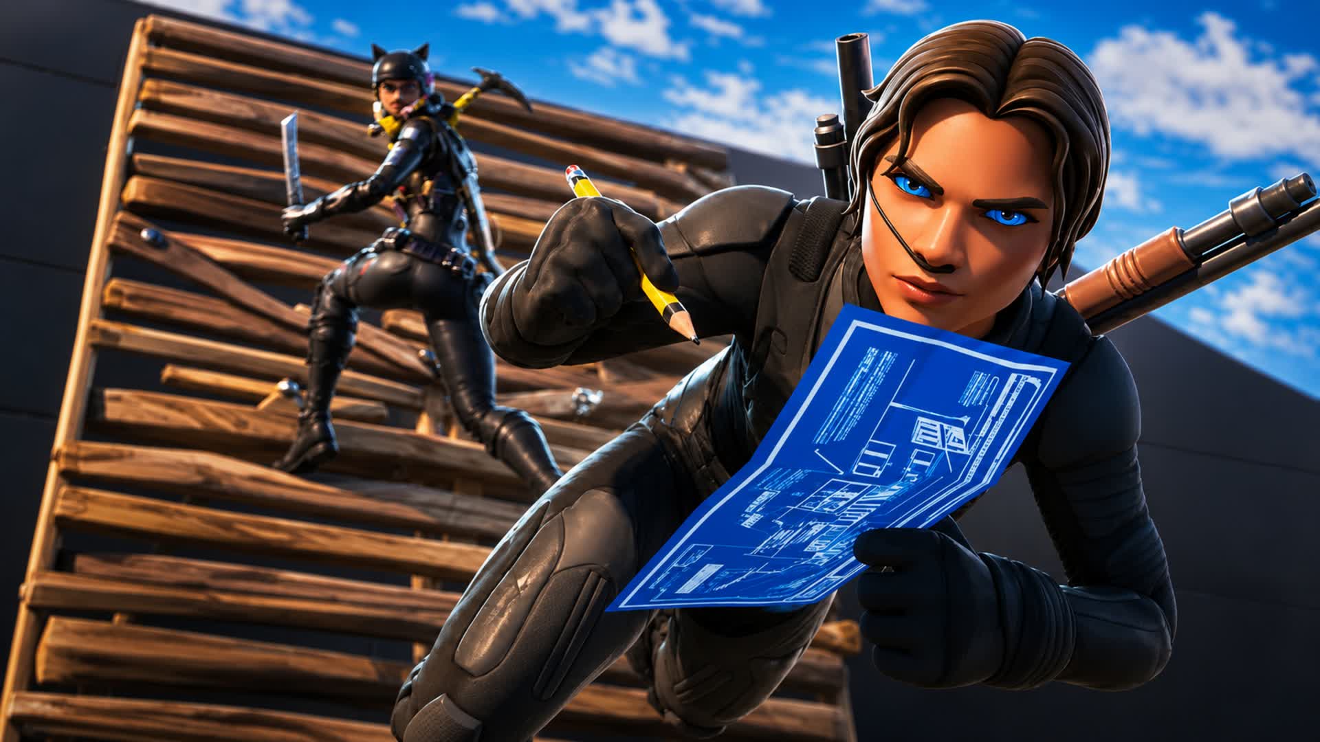 1v1 Build Fight [30+ Songs]