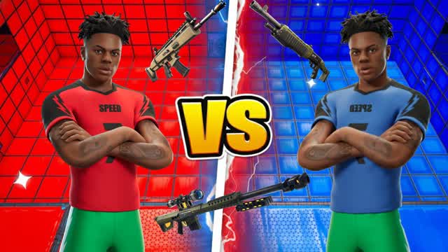 EASY RED VS BLUE 🔴🔵