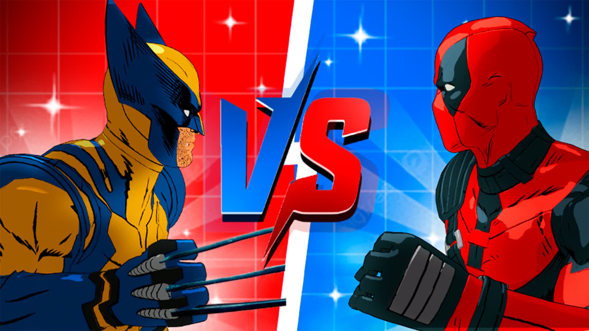 WOLVERINE VS DEADPOOL 🟡🔴