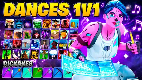 🎵 Dances 1V1 [100+ SONGS]