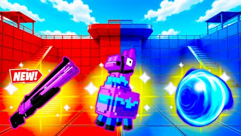RED VS BLUE OBSIDIAN FORTRESS WAR 🔵🔴