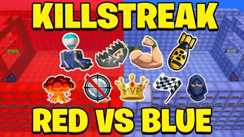 KILLSTREAK RED VS BLUE 🔴🔵