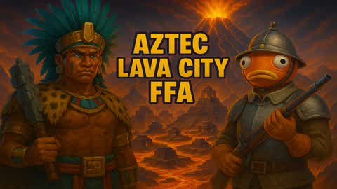 Aztec Lava City FFA & 1v1 WITH ALL GUNS
