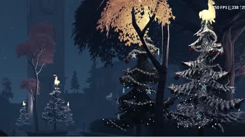 MIDNIGHT TILTED TOWERS