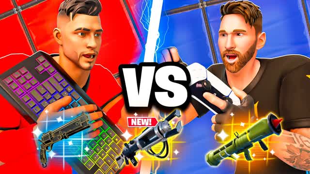 RED VS BLUE CRAZY🔴🔵PS5 VS KEYBOARD