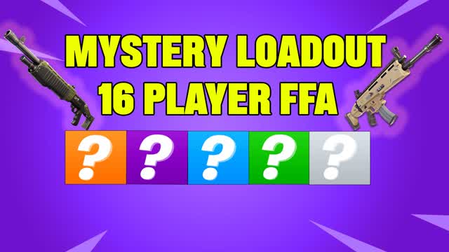 16 PLAYER FFA (MYSTERY LOADOUT)â