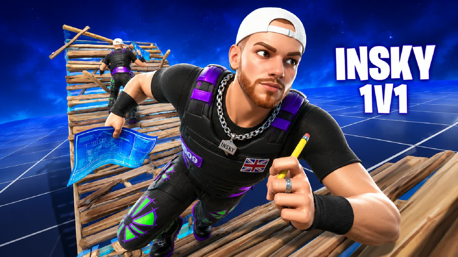 Mongraal選手による1対1建築ファイト！