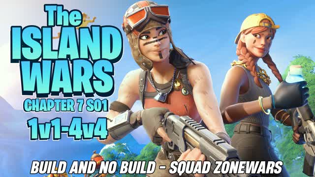 The Island Wars: CH7S01 🦸 1v1-4v4
