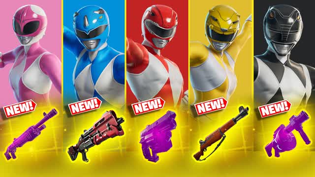 THE POWER RANGERS 1V1 FIGHTS