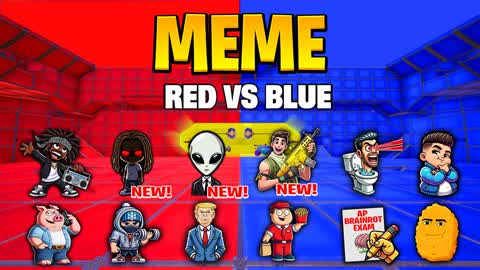 🤪 MEME RED VS BLUE 🔴🔵