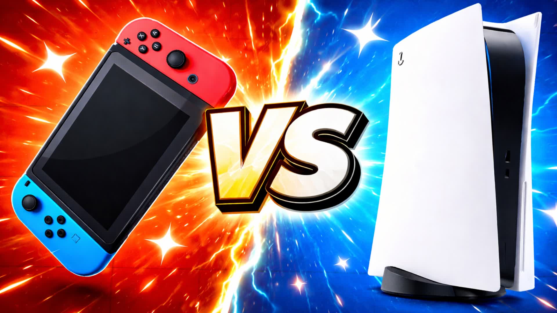 SWITCH VS CONSOLE BLUE VS RED 🔴🔵