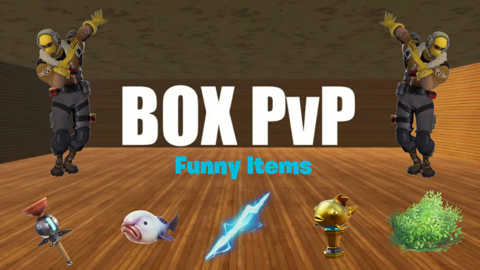 BOXFIGHT WITH FUNNY ITEMS!