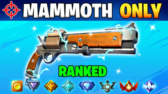 RANKED MAMMOTH PISTOL ONLY 🎯 ONE SHOT