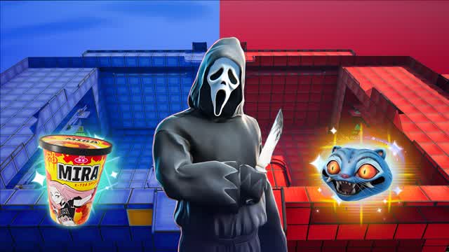RED VS BLUEđ”đŽ SCARY'S GHOSTFACE đȘ