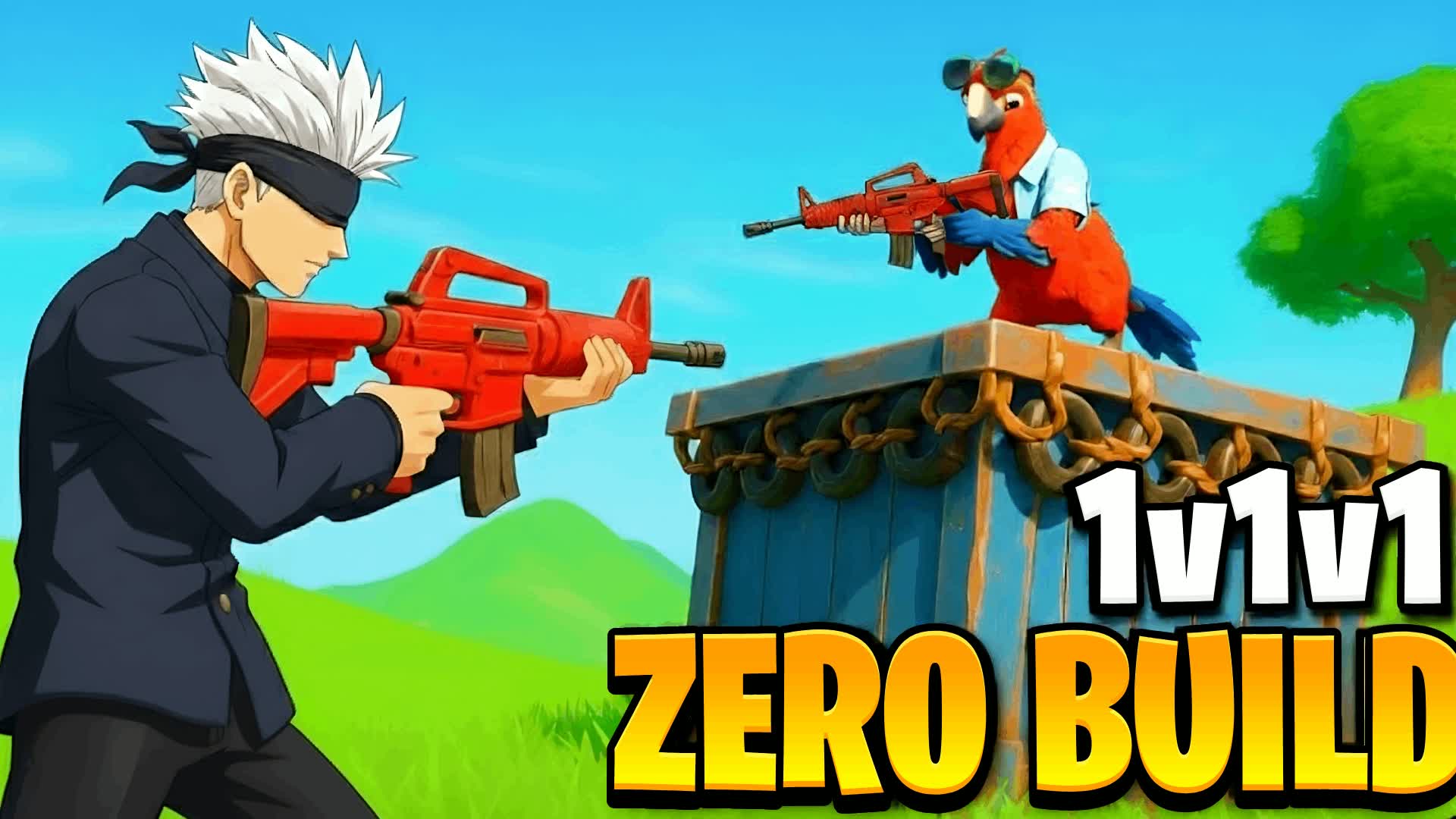 1v1 zero build A - fortnite