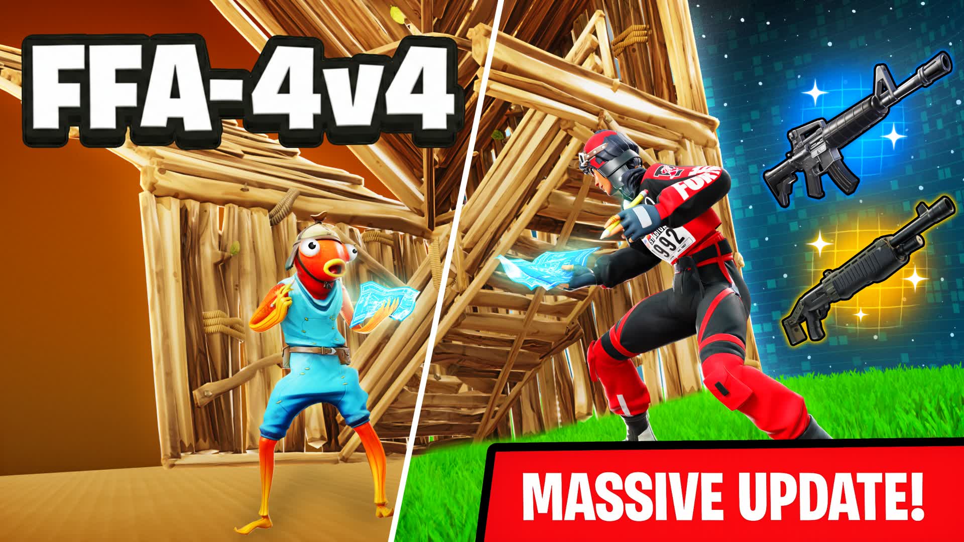 Box Fight & Zone War (FFA TO 4v4)