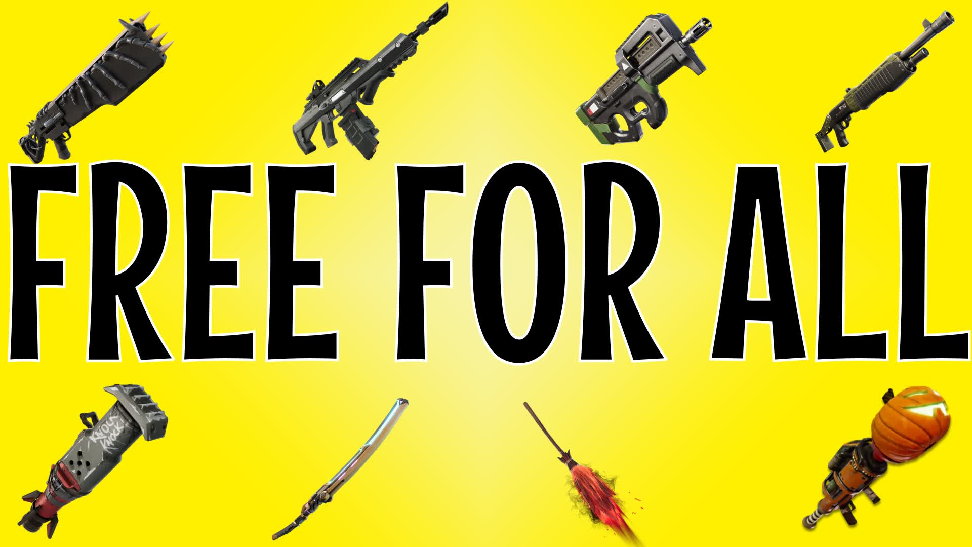 ALL WEAPONS - FREE FOR ALL 9764-5126-1192 by xsr - Fortnite Creative ...