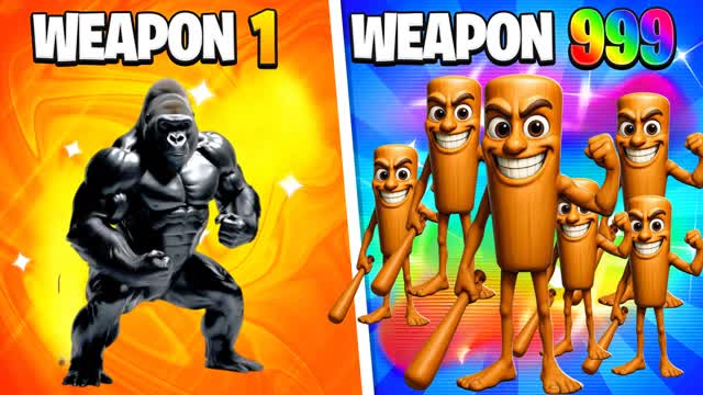 100 BRAINROT TUNG VS 1 GORILLA 🎯GUNGAME